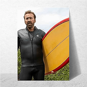 The Surfer Nicolas Cage Unleashed The Surfer Posters