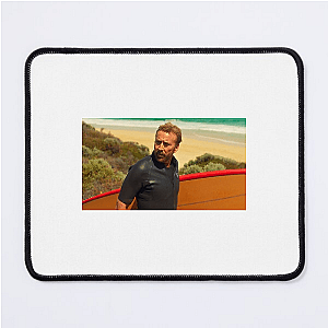 The Surfer The Ocean Demands Respect The Surfer Mouse Pads