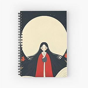 Kumiho Korean Mythology Anime Style Spiral Notebook