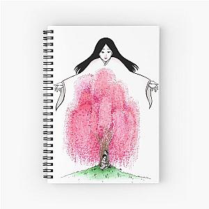 The Willow Tree of Kyoto Spiral Notebook