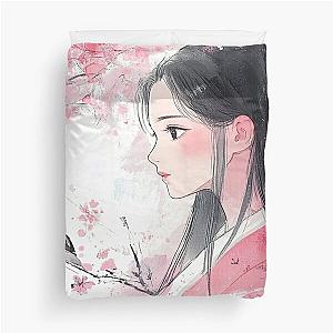 Princess Kaguya Tranquil Garden Duvet Cover