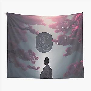 Zens Garden New Version Tapestry