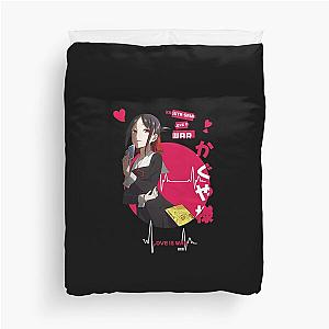 Kaguya Shinomiya Streetwear Black Duvet Cover