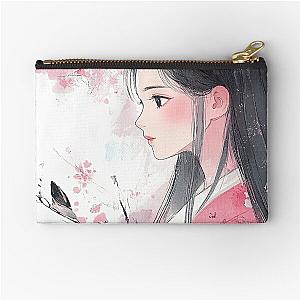 Princess Kaguya's Tranquil Garden Zipper Pouch