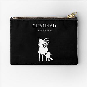 CLANNAD Girl and Robot White Edition Zipper Pouch