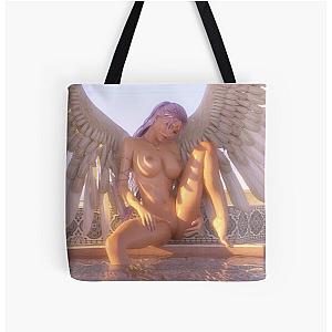 Seraphina - The Temptations of Heaven All Over Print Tote Bag