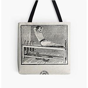 EJERCICIOS PARA ALEJAR LAS TENTACIONES (EXERCISES TO KEEP AWAY THE TEMPTATIONS) All Over Print Tote Bag