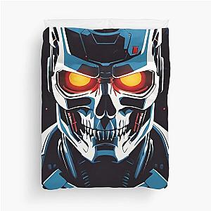 Unleash The Terminator: Precision, Power, Unstoppable. Duvet Cover