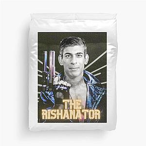 The Rishanator Rishi Sunak as The Terminator Duvet Cover