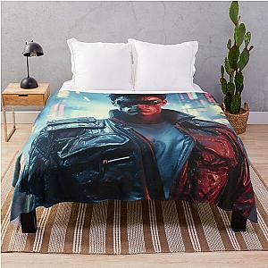 Cyberpunk Supervillains - The Terminator Throw Blanket