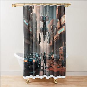 The Terminator Shower Curtain