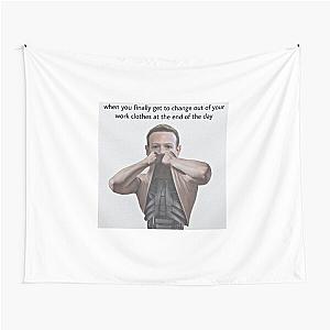 Mark Zuckerberg the Terminator Tapestry