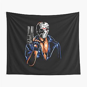 Jason The Terminator - Pixel Art Tapestry