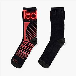 80s Technoir Nightclub  from the Terminator Movie   	 Socks