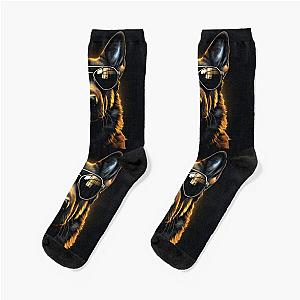 Cyber Shepherd: The Terminator Dog Socks