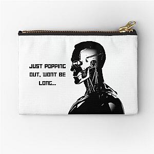 The Terminator Tagline Zipper Pouch