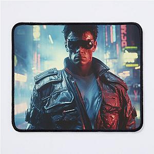 Cyberpunk Supervillains - The Terminator Mouse Pad