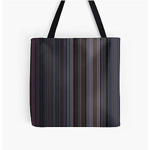 Moviebarcode: The Terminator (1984) [Simplified Colors] All Over Print Tote Bag