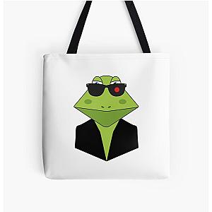 Mr Fritzzz as The Terminator All Over Print Tote Bag