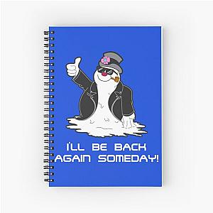 Frosty the Terminator  Spiral Notebook