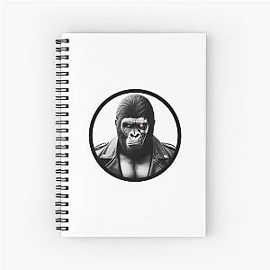 The Terminator Gorilla Spiral Notebook