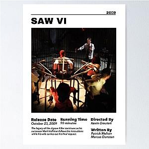 saw 6 film poster Poster