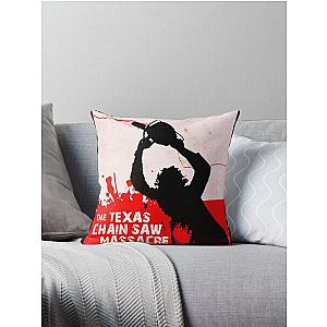 The chain saw Throw Pillow