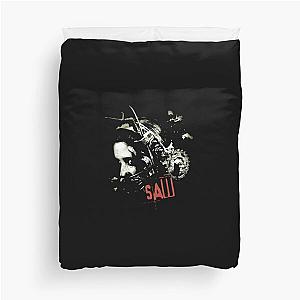 Saw Horror Movie Retro  Duvet Cover