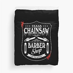 Chainsaw Barber Shop Duvet Cover