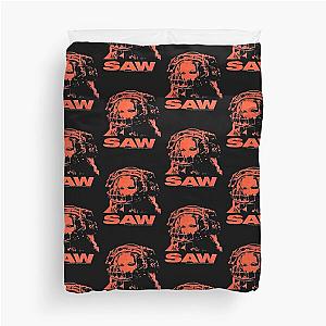 Saw Movie Bear Trap  Duvet Cover