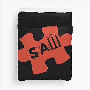 Saw Spiral Jigsaw Puzzle Logo Duvet Cover