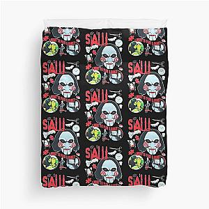 Vintage Saw Horror Duvet Cover