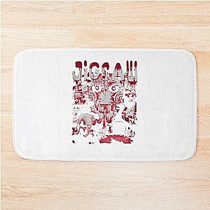 Vintage Saw Reverse  Bath Mat