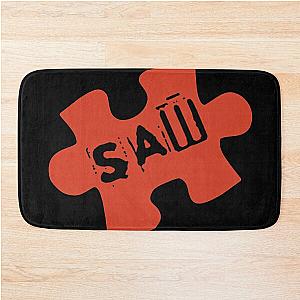 Saw Spiral Jigsaw Puzzle Logo Bath Mat