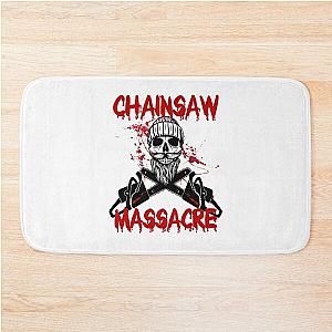 Chainsaw Massacre - Halloween - Arborist - Scary Bath Mat