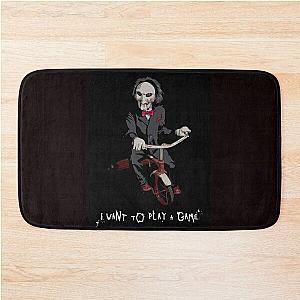 Saw - I want to play a game Bath Mat