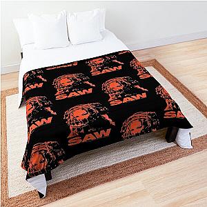 Saw Movie Bear Trap  Comforter