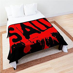 saw logo, jigsaw Comforter