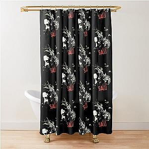 Vintage Saw Movie Shower Curtain