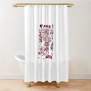 Vintage Saw Reverse  Shower Curtain