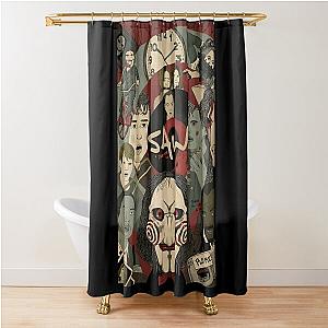 Saw movie Shower Curtain