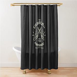 Chainsaw Graphic There Is Nowhere To Run   Classic Shower Curtain