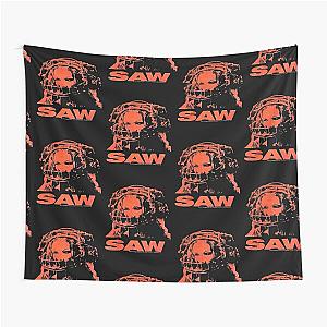 Saw Movie Bear Trap  Tapestry