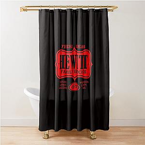 Texas Chainsaw Family Butcher Tribute Shower Curtain