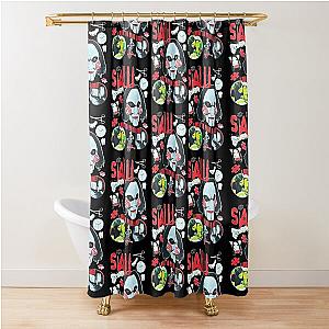 Vintage Saw Horror Shower Curtain