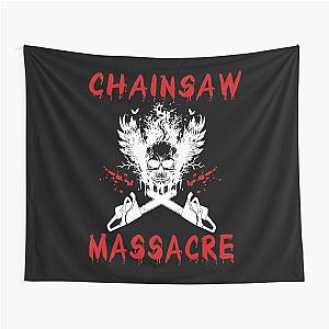 Chainsaw Massacre - Halloween - Arborist - Scary Tapestry