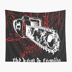 Chainsaw (black) Tapestry