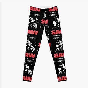 Vintage Saw 2004 movie promo Leggings