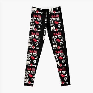 Vintage Saw Jigsaw Game Over Leggings