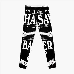 Chainsaw Barber Shop Leggings